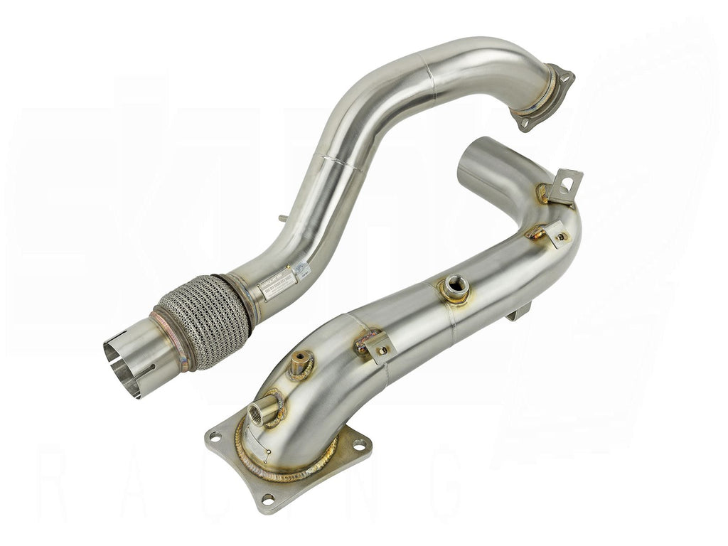 Alpha Downpipe 76mm - 2018-2021 Honda Civic Type R