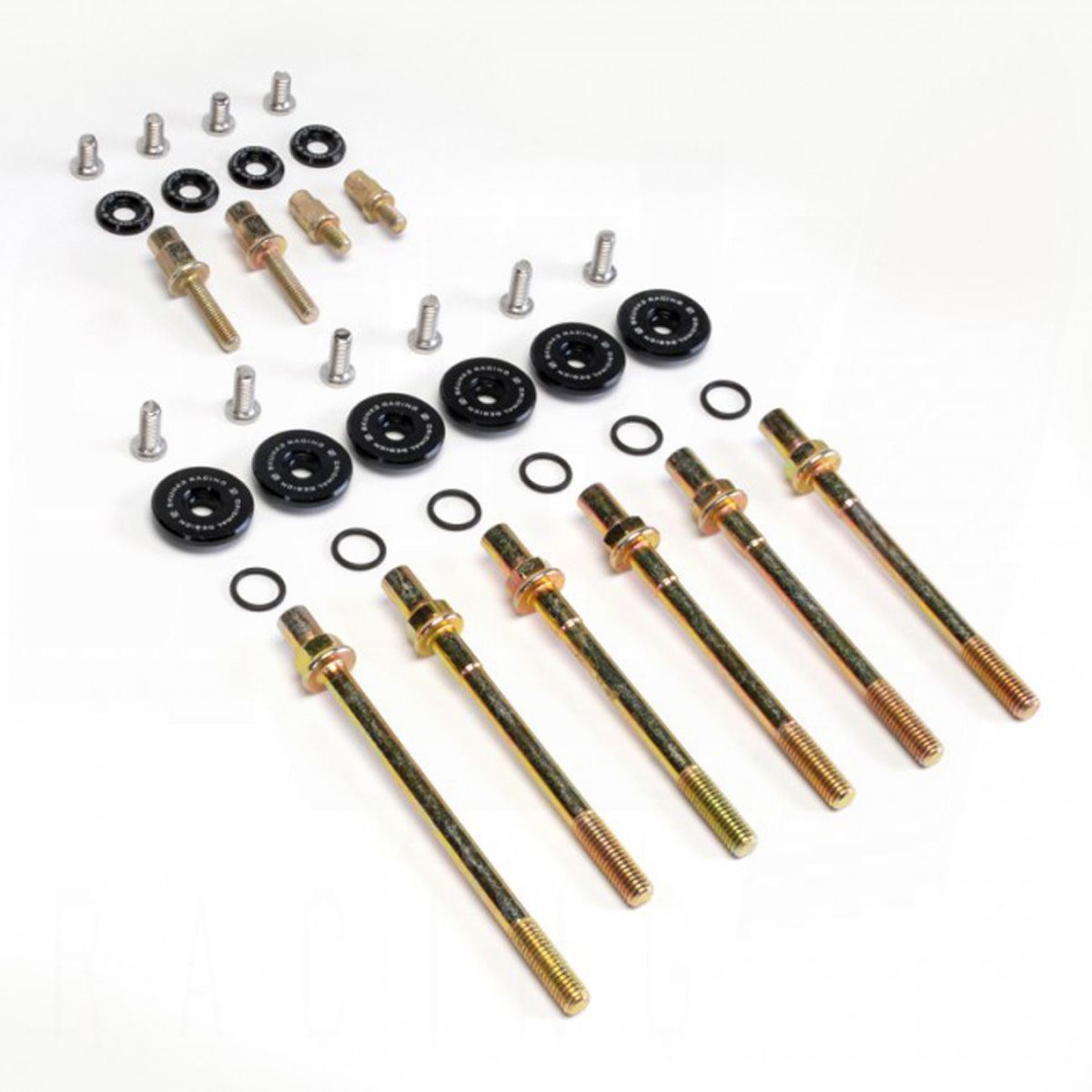 Low-Profile Valve Cover Hardware - K Series - Black