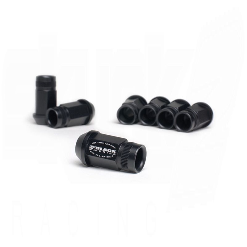 Lug Nut Set - 20-pc Black (M12 x 1.50)