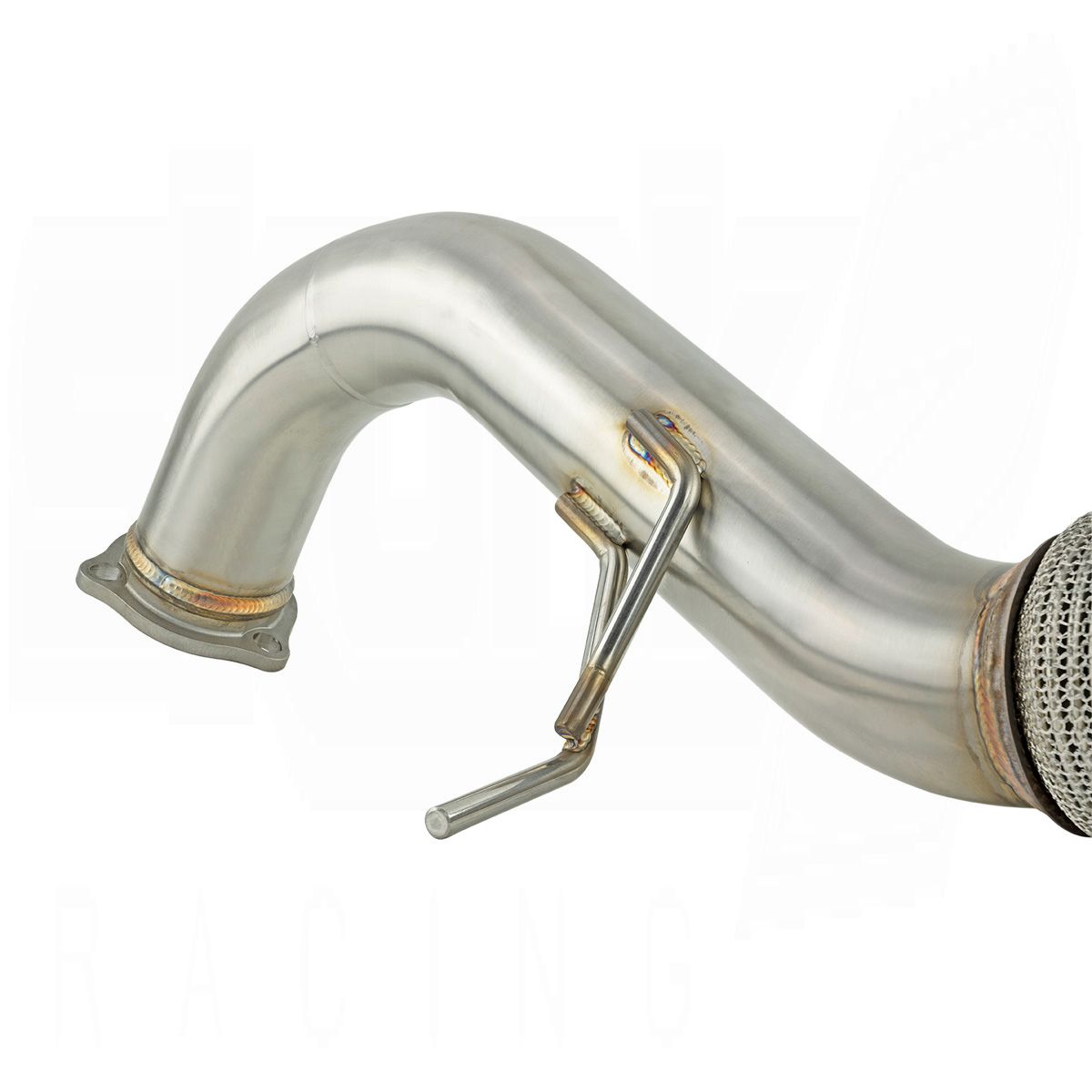Alpha Downpipe w/ Catalytic Converter 76mm - 2016-2021 Honda Civic 1.5T
