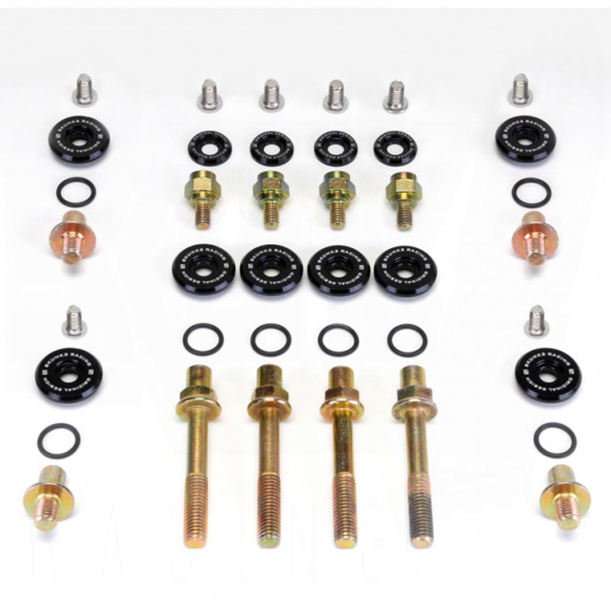 Low-Profile Valve Cover Hardware - B VTEC - Clear
