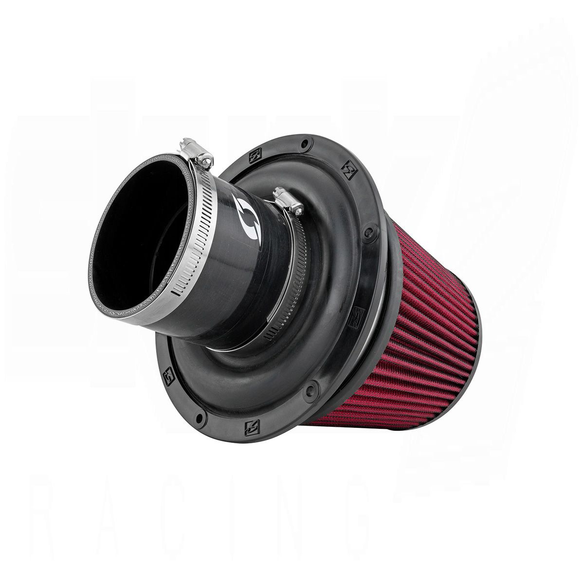 Universal High-Velocity Intake Kit - Coupler w/ Mounting Ring  3.5"
