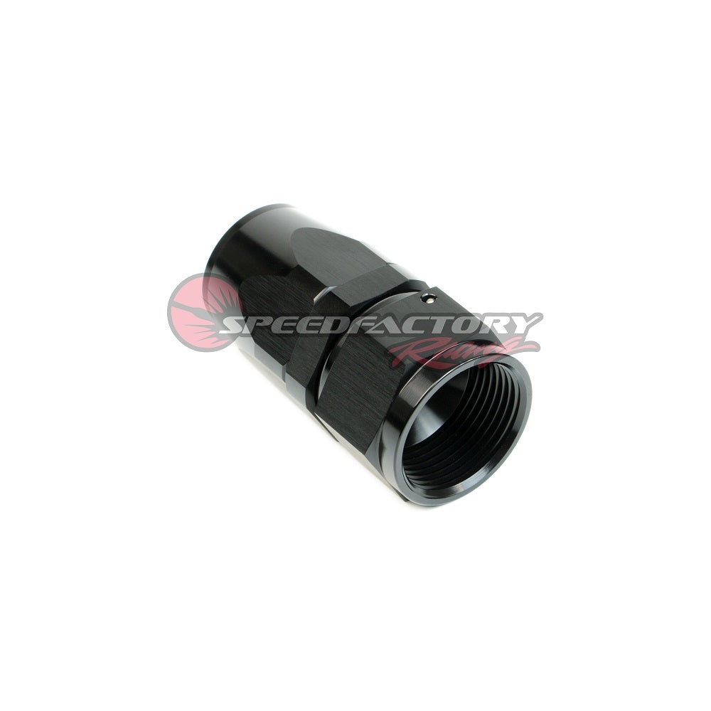 SpeedFactory -16AN Straight Black Hose End
