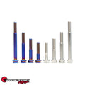 SpeedFactory 6pt BURNT Titanium Bolt M8x1.25 x 65mm  - 1pc - Transmission Case Bolt
