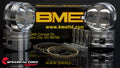 SpeedFactory / BME Honda B-Series Outlaw Pistons Lateral gas ported (-8cc) 9.5:1 CR , Rings, Pins and Buttons - 85mm Bore / 22mm Wrist Pins