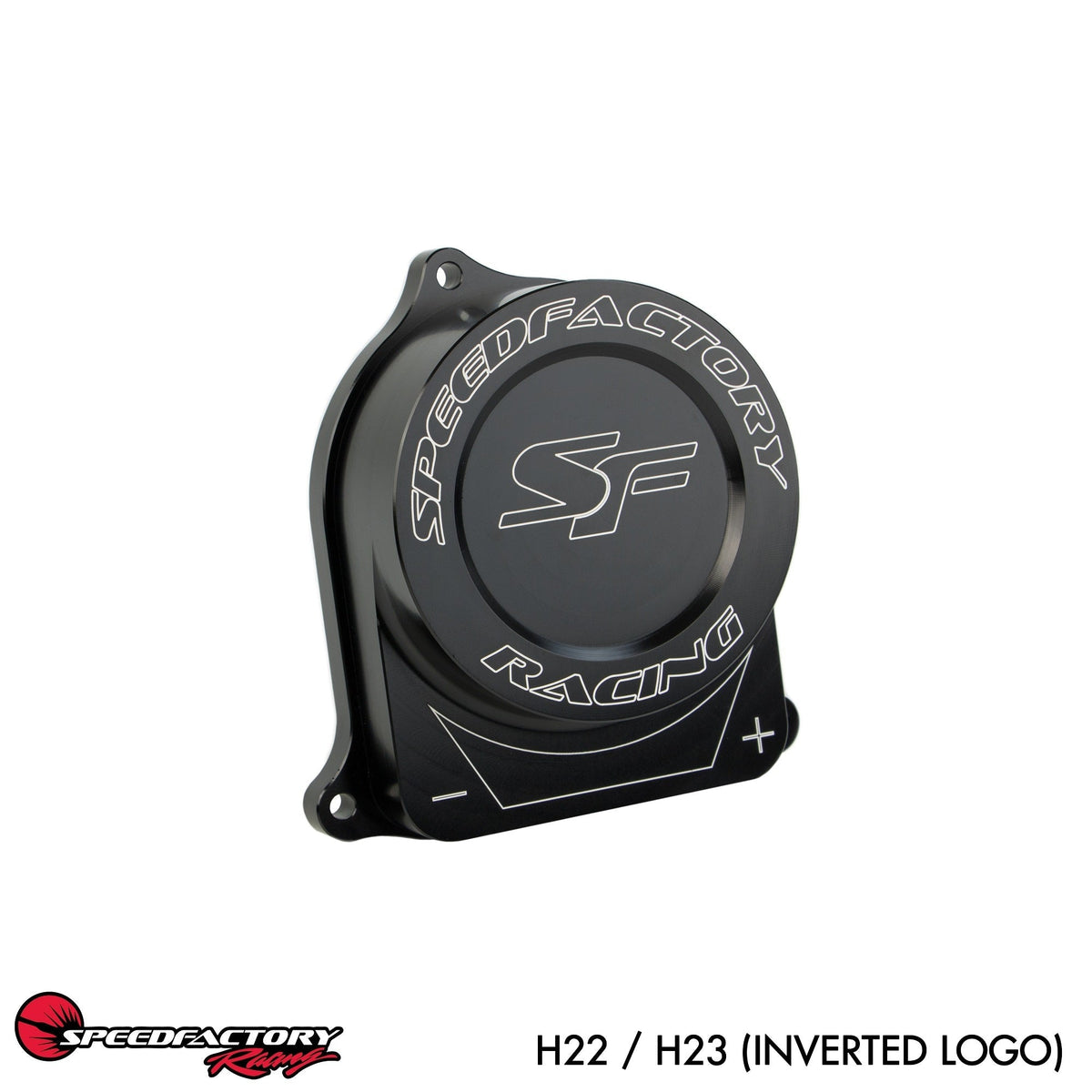 SpeedFactory Racing Billet GSR Distibutor Cap Block Off - Black