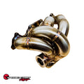 SpeedFactory Stainless Steel Turbo Manifold Bottom Mount Style H Series T3 Flange w 44-46mm V-Band WG