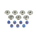 SpeedFactory B-Series LS / B20 Titanium Valve Cover Hardware Kit - Burnt