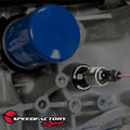 SpeedFactory Billet Aluminum B Series Crank Case Pressure Port  - Black