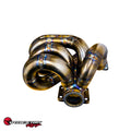 SpeedFactory Stainless Steel Bottom Mount Turbo Manifold, Honda B Series