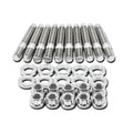 BLOX Racing Stainless Steel Intake/Exhaust Manifold Studs - M8x1.25x45mm Singles, 7-10 Piece Kits