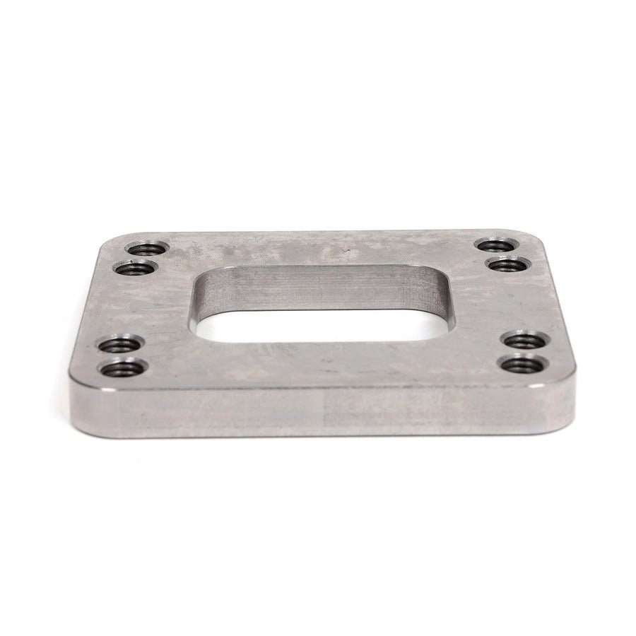 BLOX Racing T3 / T4 Dual Pattern Inlet Flange - Open / Threaded