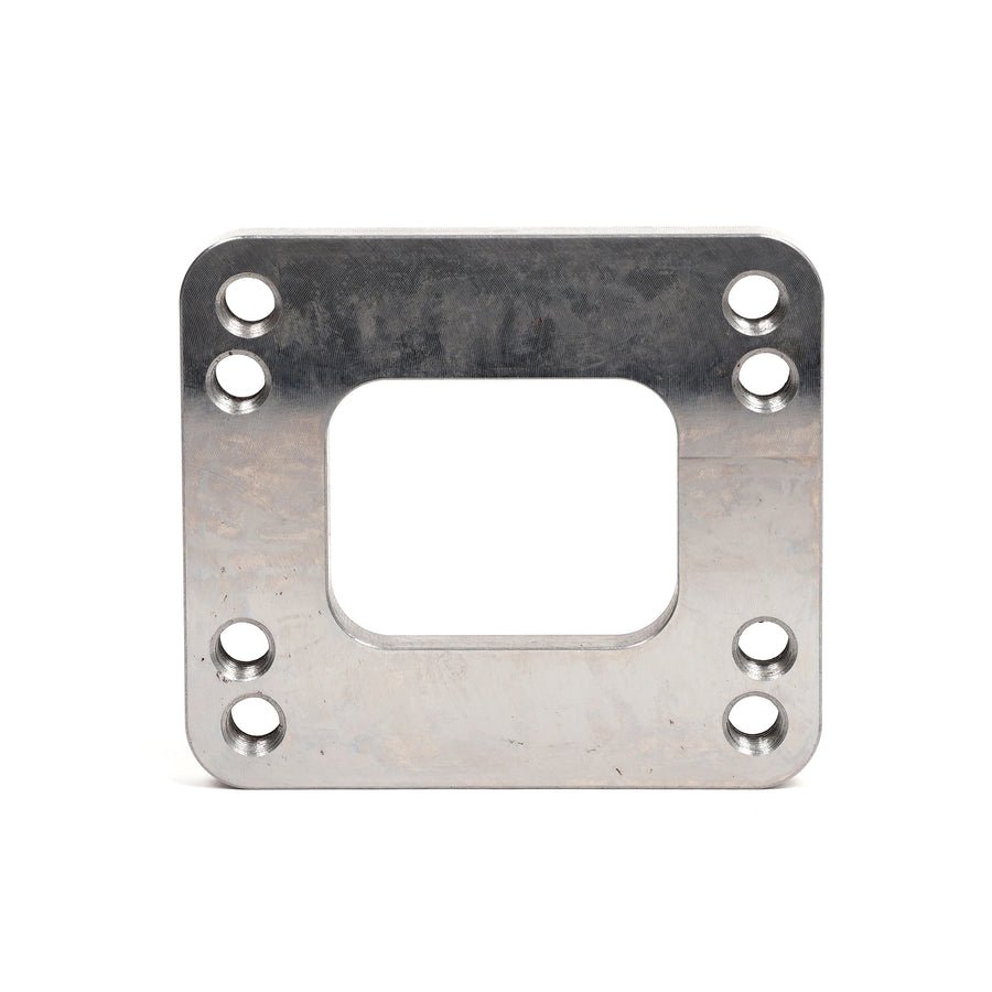 BLOX Racing T3 / T4 Dual Pattern Inlet Flange - Open / Threaded