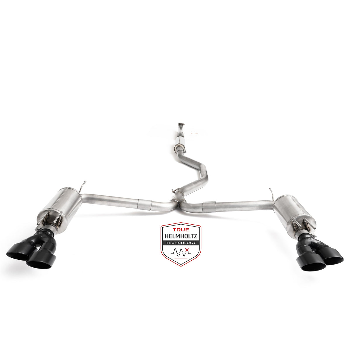 Thermal B191-C191-C — 2018-2022 Honda Accord - 3" Front Pipe Back Exhaust w/ Coated Tips