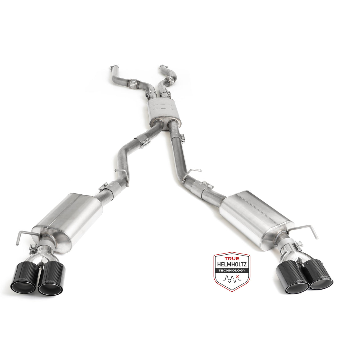 Thermal B917-C917-F — 2020-2027 Ford Explorer ST - 3" Catback Exhaust w/ Carbon Fiber Tips
