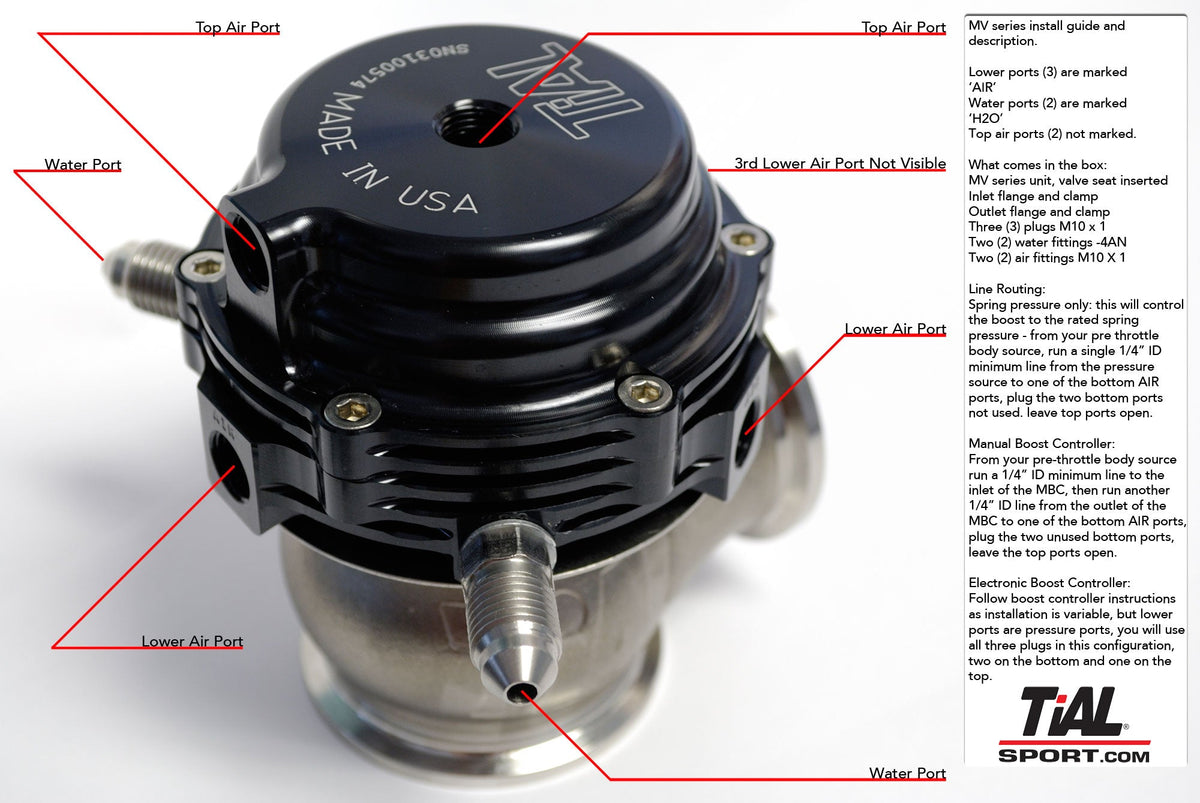 TiALSport MVS Wastegate