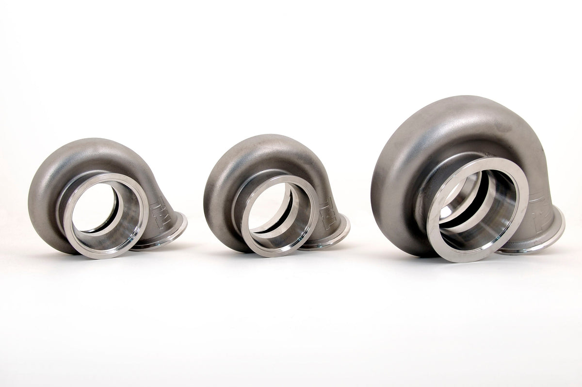 TiALSport SS V-flanged Small-Frame GT/GTX Turbine Housings
