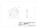 Stainless Works Ford BBF Header Flange Single